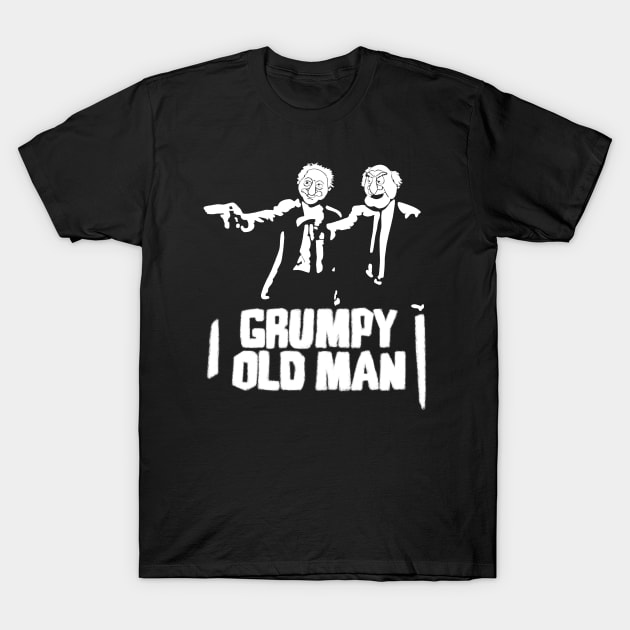 Grumpy Old Man // Statler and Waldorf T-Shirt by Azalmawah